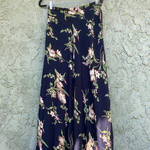 Karen Kane floral maxi skirt